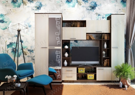 Стенка Флора 02 фото 1