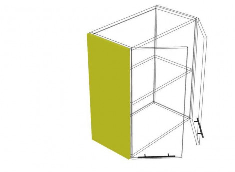 Модуль - Шкаф навесной - Накладка на бок верх 72 высота 720 мм глубина 315 мм - Кухня Базис Nicole-Wood
