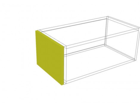 Модуль - Накладка на бок верх 24 - Накладка на бок верх 24 высота 240 мм глубина 315 мм - Кухня Шанталь