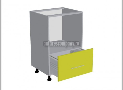 Модуль №181 - Шкаф напольный 60 см - Колонна под духовой шкаф ширина 600 мм высота 990 мм - Кухня Базис Nicole