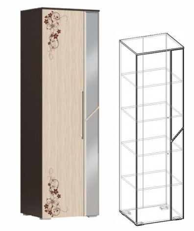 Модуль - Шкаф бельевой - Гостиная Кватро