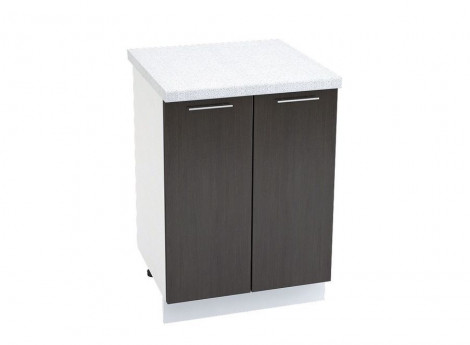 Модуль №028 - Шкаф напольный 60 см - Стол двухдверный ширина 600 мм высота 850 мм - кухня Валерия-М фото 4