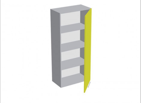 Модуль №165 - Пенал 60 см - Пенал настольный ширина 600 мм высота 1320 мм - Кухня Шанталь