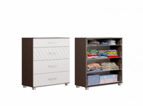 Модуль - МЛ-13 Комод - Комод 100 см - Модульная спальня Милена