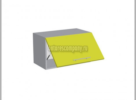 Модуль №055 - Шкаф навесной 60 см - Шкаф горизонтальный глухой ширина 600 мм высота 360 мм - Кухня Базис Linecolor