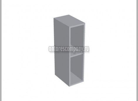 Модуль №145 - Шкаф навесной 25 см - Полка открытая вертикальная ширина 250 мм высота 720 мм - Кухня Мишель