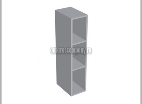 Модуль №149 - Шкаф навесной 30 см - Полка открытая вертикальная ширина 300 мм высота 960 мм - Кухня Мишель