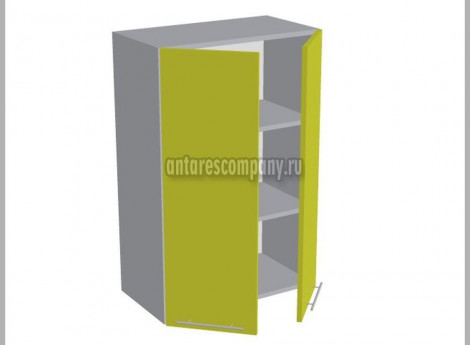 Модуль №040 - Шкаф навесной 60 см - Шкаф двухдверный глухой ширина 600 мм высота 960 мм - Кухня Мишель