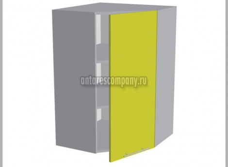 Модуль №048 - Шкаф навесной 60 см - Шкаф угловой глухой ширина 600 мм высота 960 мм - Кухня Мишель