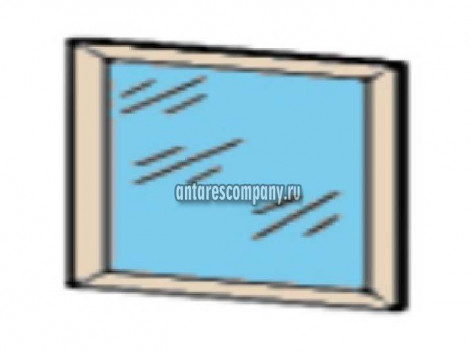 Модуль - ЯН-34 Зеркало в рамке - Зеркало 70 см - Модульная система Камелия